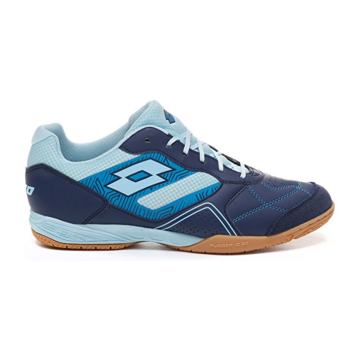 Men Lotto Tacto 300 V Futsal Shoes Navy / Blue | CT871287A7