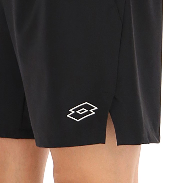 Men Lotto Tech I 7 Shorts Black | DE371817A6