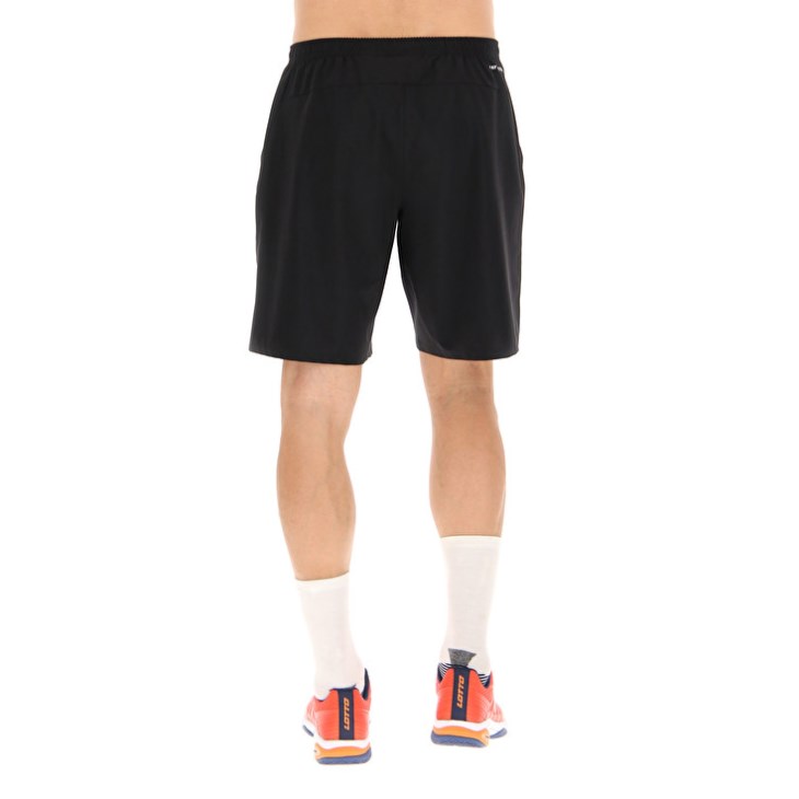 Men Lotto Tech I 9 Shorts Black | VL463356E4