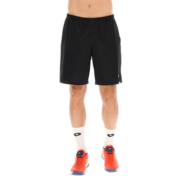 Men Lotto Tech I 9 Shorts Black | VL463356E4