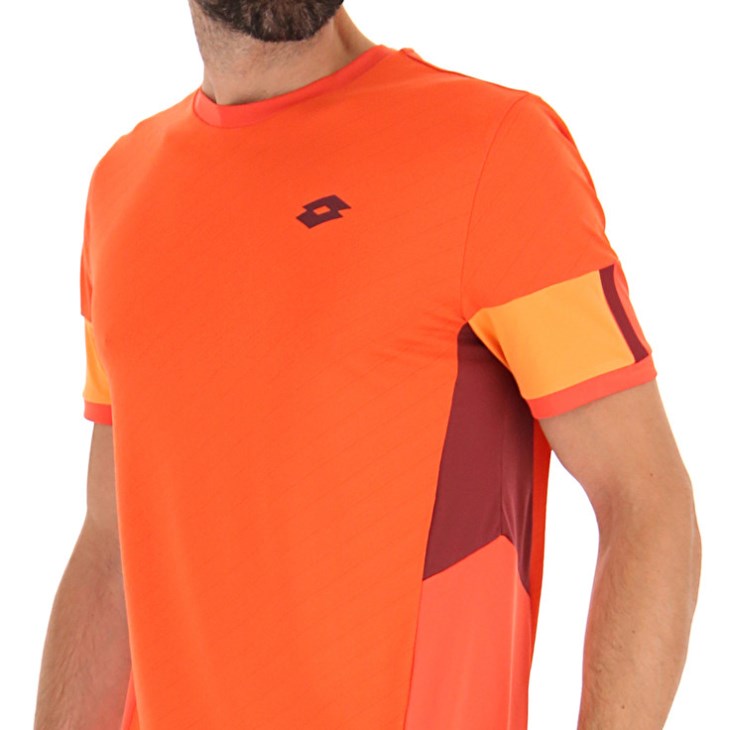 Men Lotto Tech I D1 T Shirts Red | AV755805L4