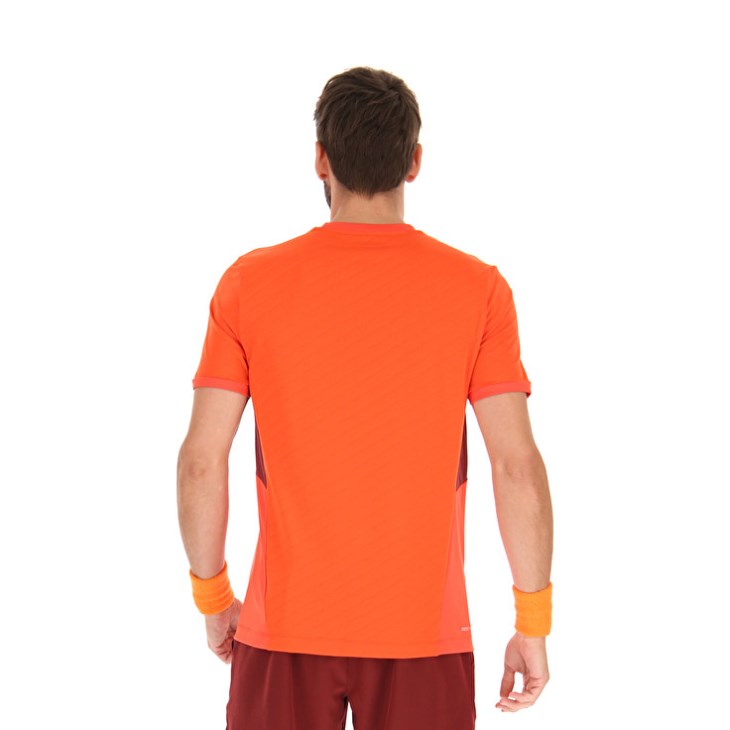 Men Lotto Tech I D3 T Shirts Orange | BP181378F9