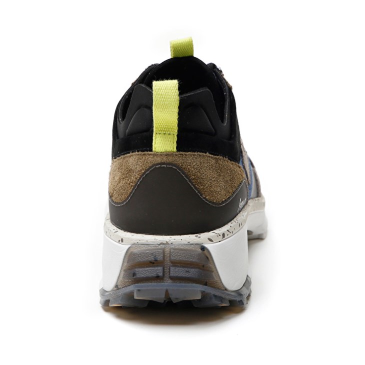 Men Lotto Tokyo Fuji Sneakers Grey / Blue / Gold | QI080118N9