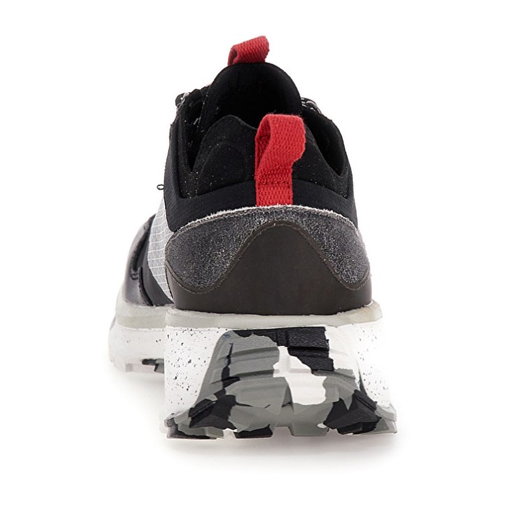 Men Lotto Tokyo Fuji Square Sneakers Grey / Black / White | IA934133V0