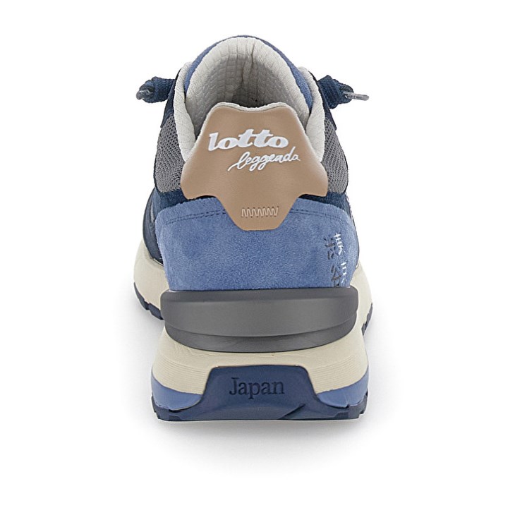 Men Lotto Tokyo Ginza Pure Sneakers Navy Blue | WE236303X9