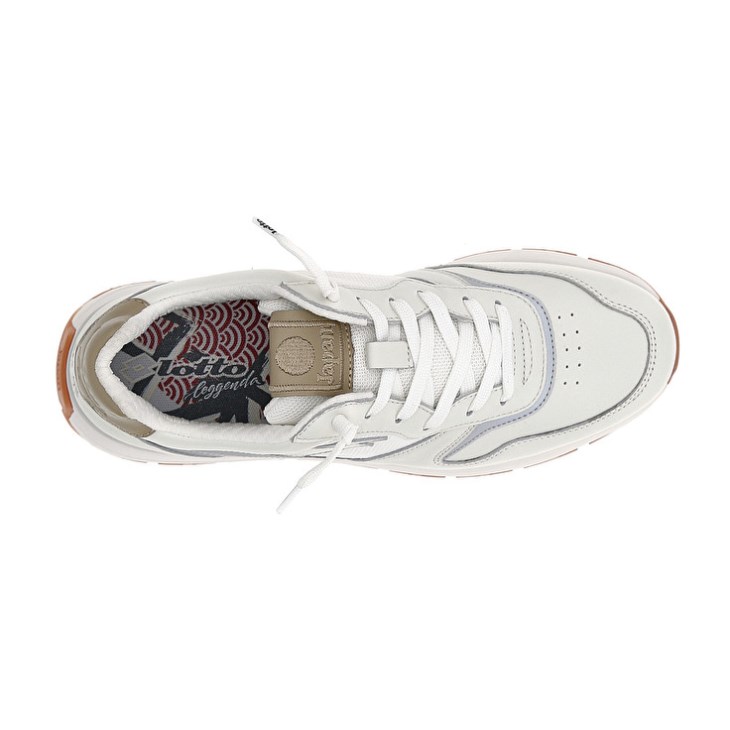 Men Lotto Tokyo Ginza White Running Shoes White | XC447564H5