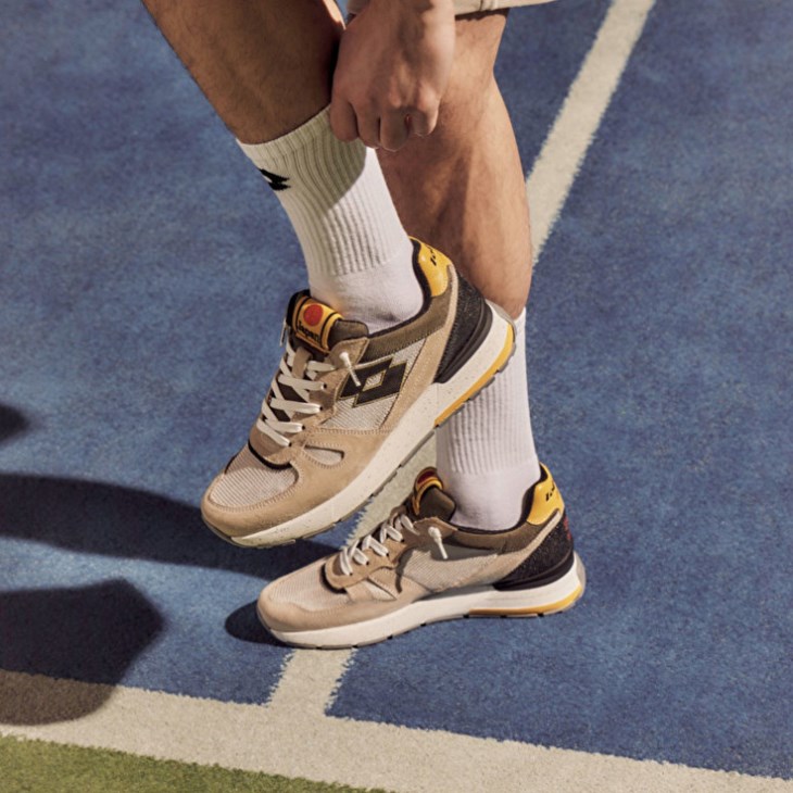 Men Lotto Tokyo Shibuya Sneakers Beige / Olive | CS410741R4