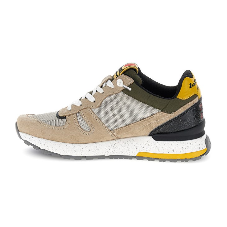 Men Lotto Tokyo Shibuya Sneakers Beige / Olive | CS410741R4