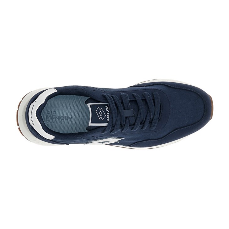 Men Lotto Trainer 2000 AMF CVS Sneakers Blue / White | ST596609I8