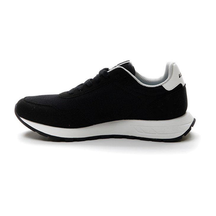Men Lotto Trainer 2000 AMF Sneakers Black / White | RX137833O9