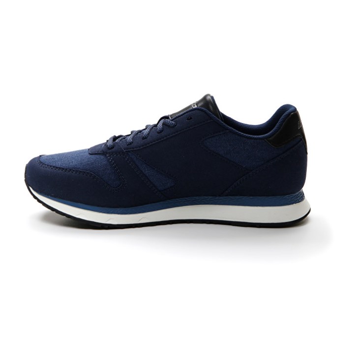 Men Lotto Trainer AMF XIX CVS Sneakers Blue / Black | HB776077Q1