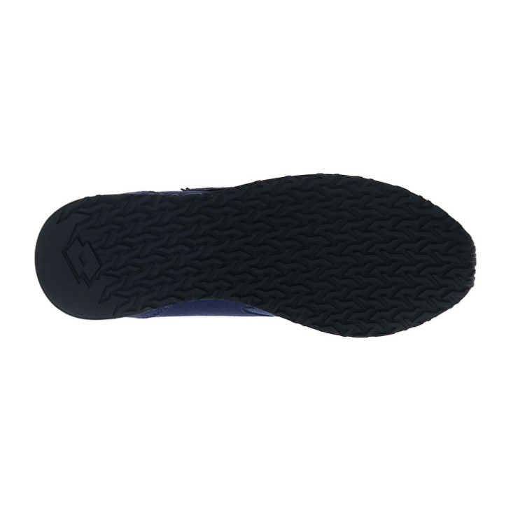 Men Lotto Trainer AMF XIX CVS Sneakers Blue / Black | HB776077Q1