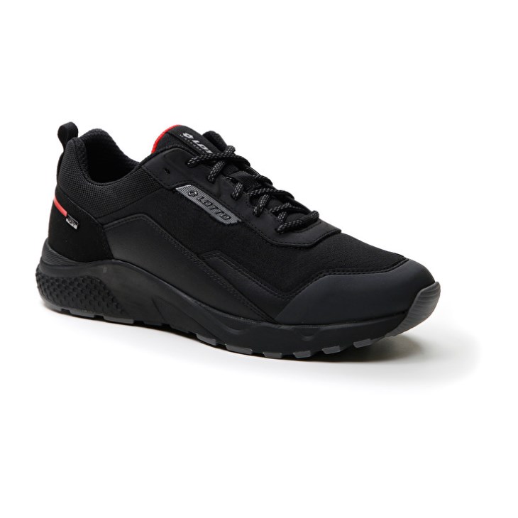 Men Lotto Ultra AMF II HD Sports Shoes Black | GP886018Y5
