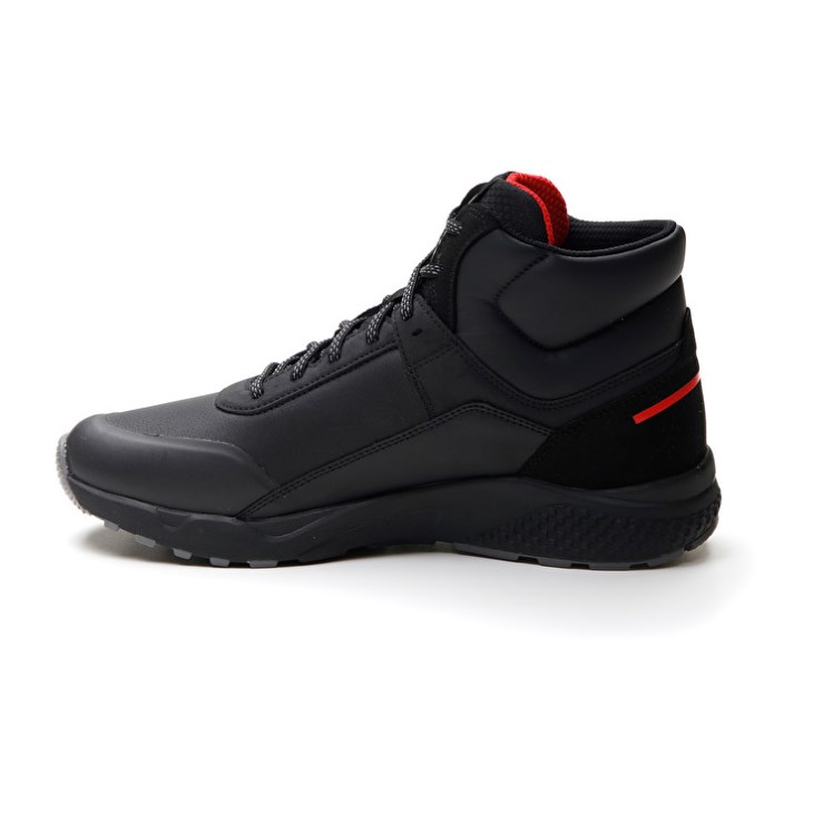 Men Lotto Ultra AMF II Mid HD Sports Shoes Black | FB741714Y7