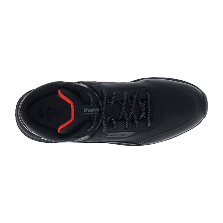 Men Lotto Ultra AMF II Mid HD Sports Shoes Black | FB741714Y7