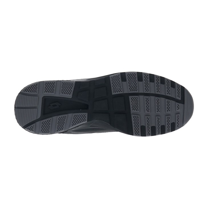 Men Lotto Ultra AMF II Mid HD Sports Shoes Black | FB741714Y7