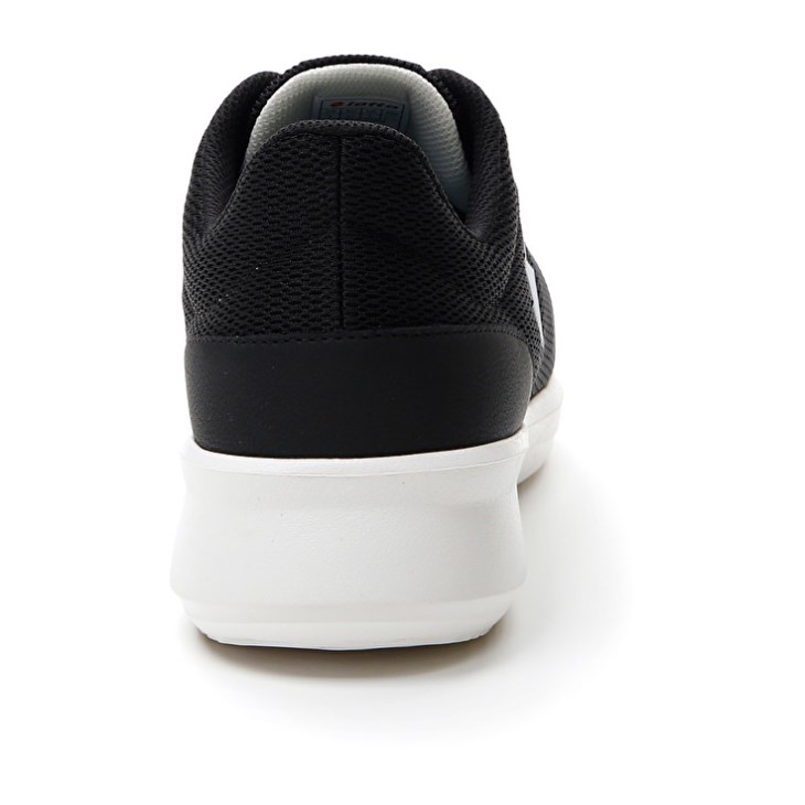 Men Lotto Verso AMF 1 Sneakers Black / White | RX480568Z7