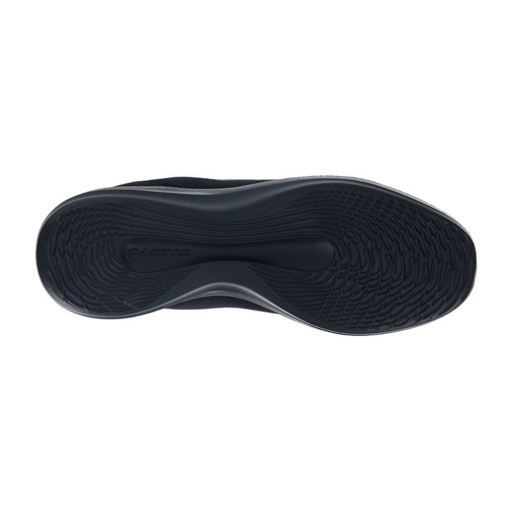 Men Lotto Verso AMF III MSH Sneakers Black | RG131643K7