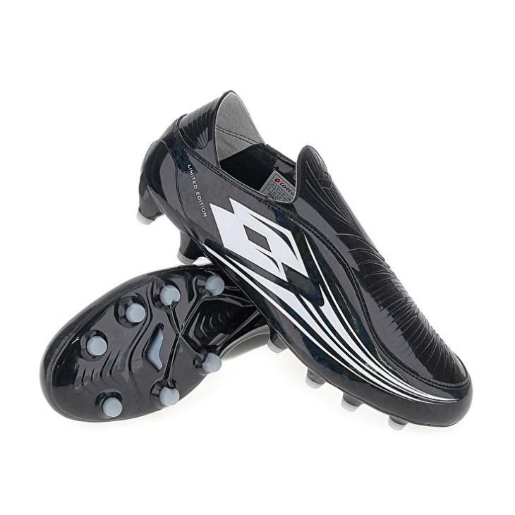 Men Lotto Zhero Gravity Tre OG 50 YRS Soccer Shoes Black | MD381498F6