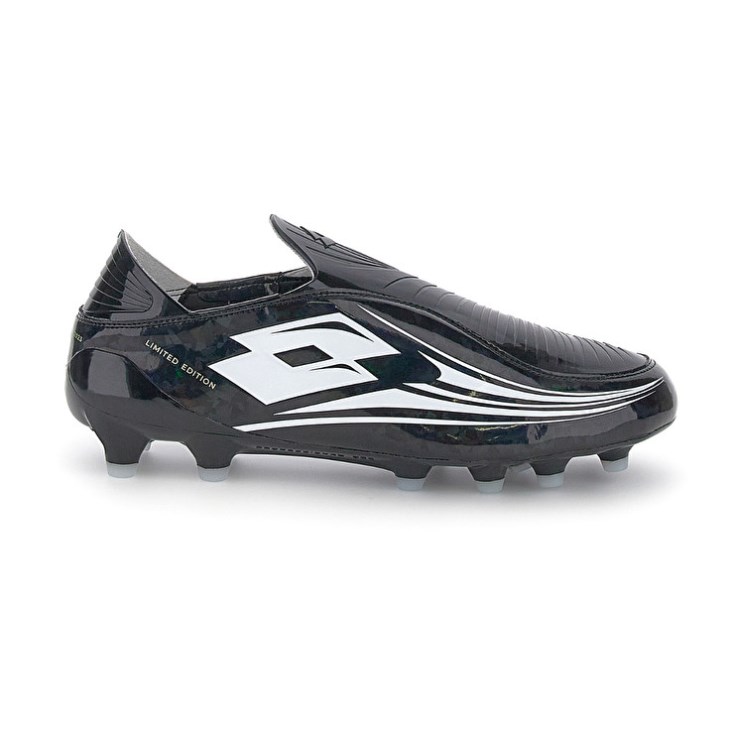 Men Lotto Zhero Gravity Tre OG 50 YRS Soccer Shoes Black | MD381498F6