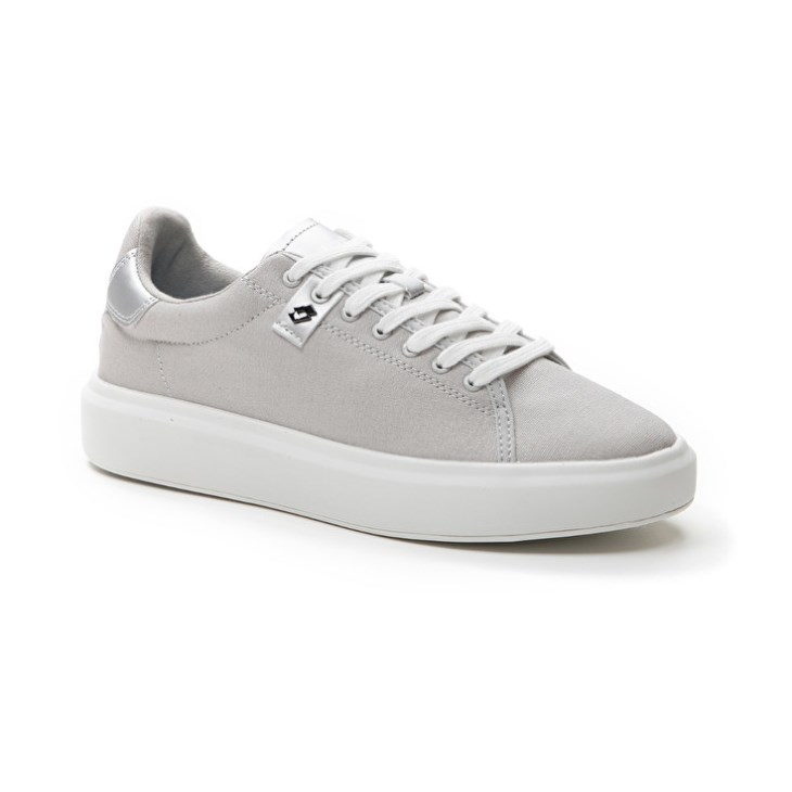 Women Lotto 1973 AMF Bold Metal CVS W Sports Shoes Silver | PV551085J5
