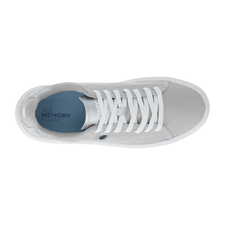 Women Lotto 1973 AMF Bold Metal CVS W Sports Shoes Silver | PV551085J5