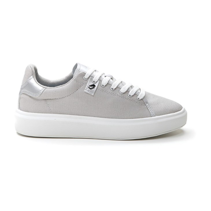 Women Lotto 1973 AMF Bold Metal CVS W Sports Shoes Silver | PV551085J5