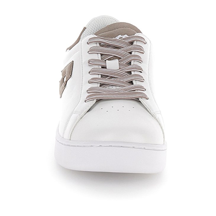 Women Lotto 1973 AMF Evo VII W Tennis Shoes White / Pink | SF044714M6
