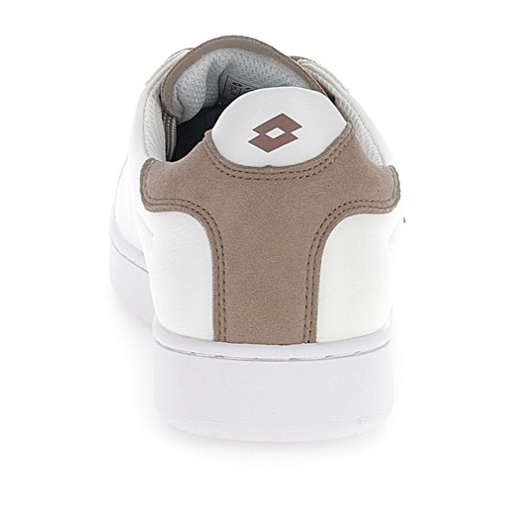 Women Lotto 1973 AMF Evo VII W Tennis Shoes White / Pink | SF044714M6
