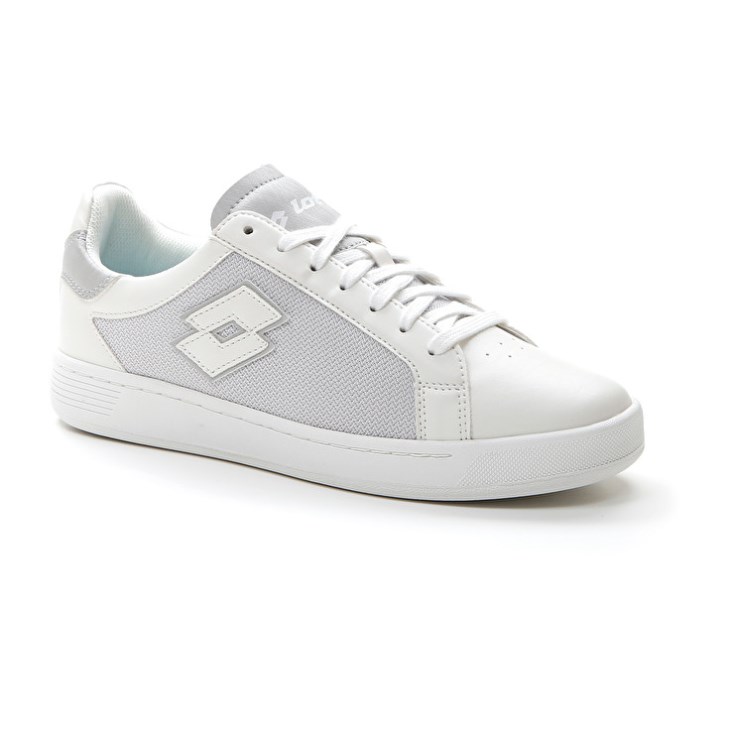 Women Lotto 1973 AMF Evo VI NET W Tennis Shoes White / Grey | IJ022392F4