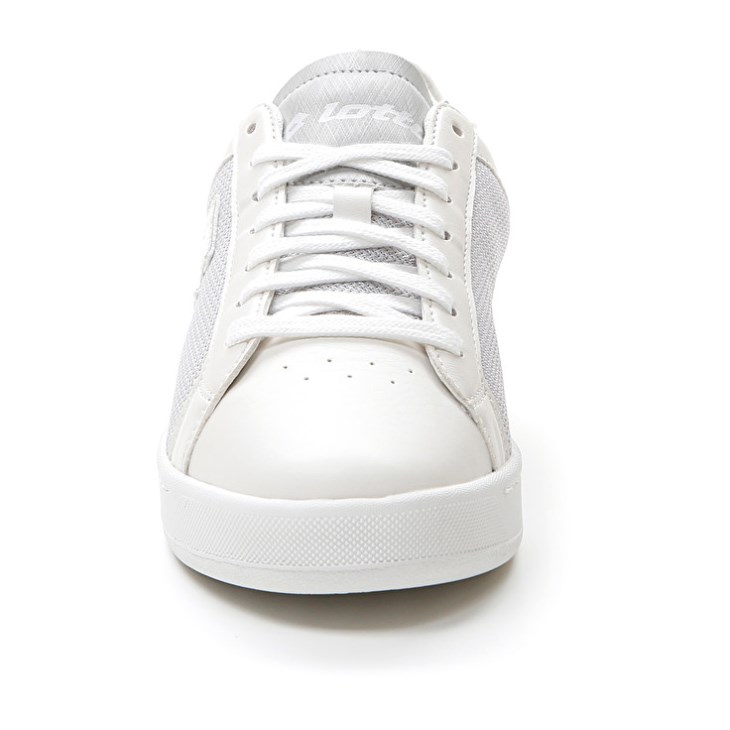 Women Lotto 1973 AMF Evo VI NET W Tennis Shoes White / Grey | IJ022392F4