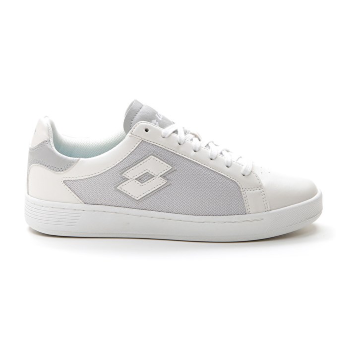 Women Lotto 1973 AMF Evo VI NET W Tennis Shoes White / Grey | IJ022392F4
