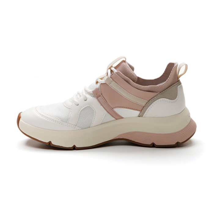 Women Lotto Antares 1 AMF W Tennis Shoes White / Pink | OI346204I6