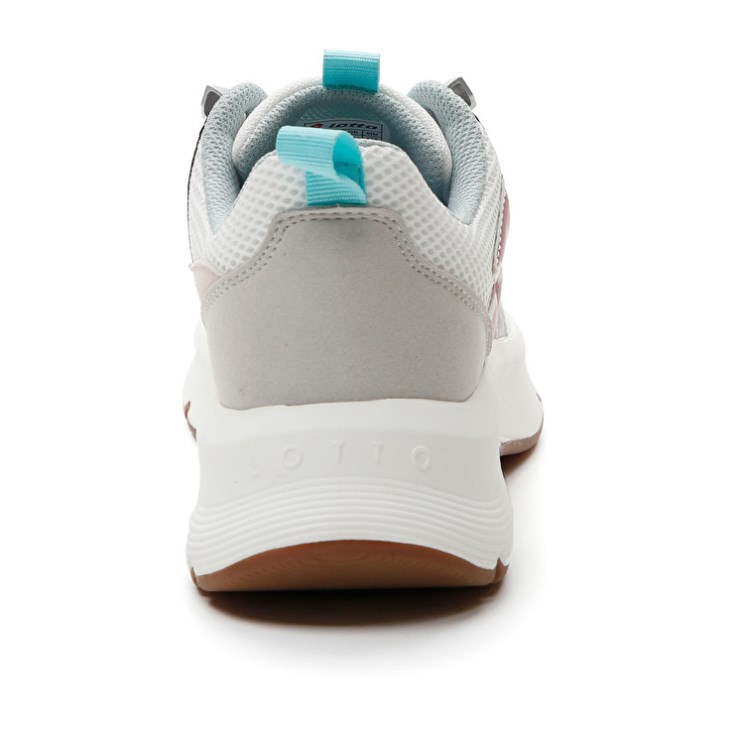 Women Lotto Antares AMF W Tennis Shoes White / Grey | MB003430R3
