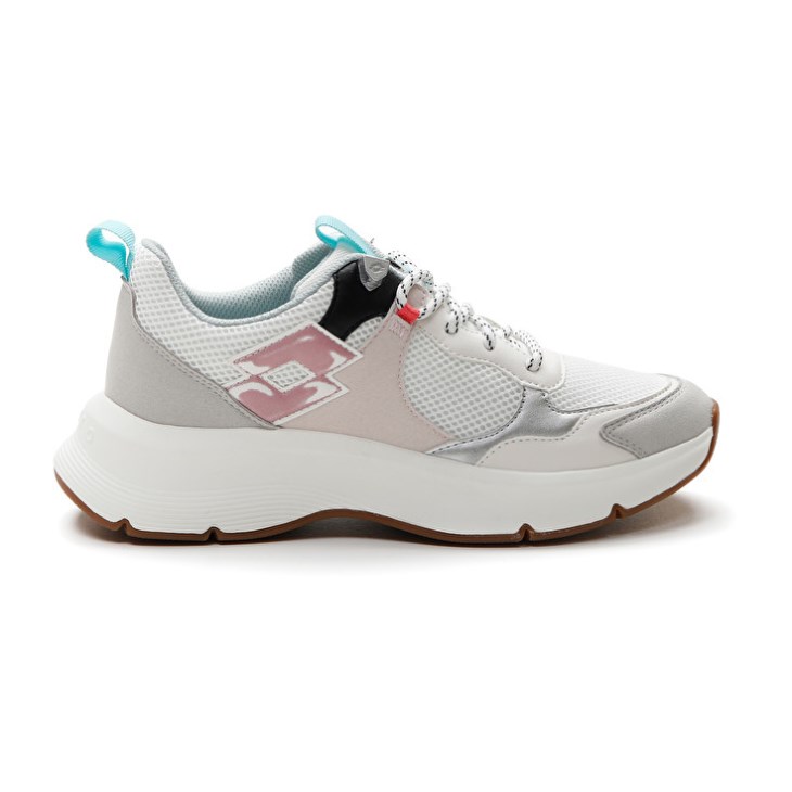 Women Lotto Antares AMF W Tennis Shoes White / Grey | MB003430R3