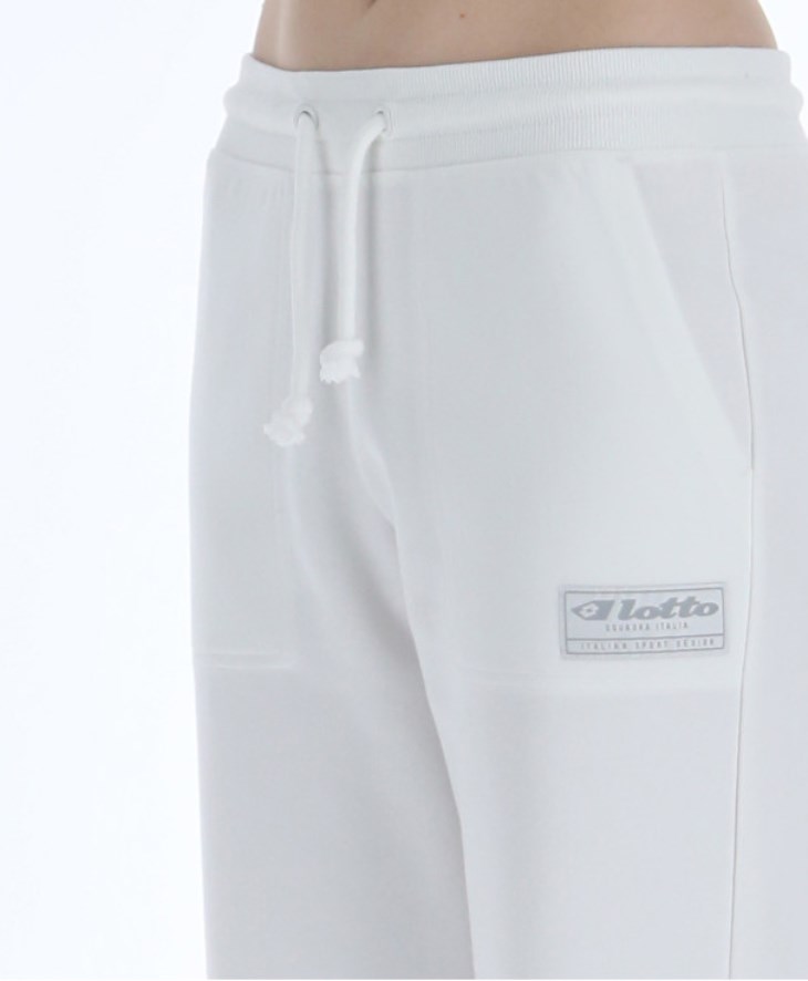 Women Lotto Athletica Due W IV Joggers PL Pants White | EA643434R2