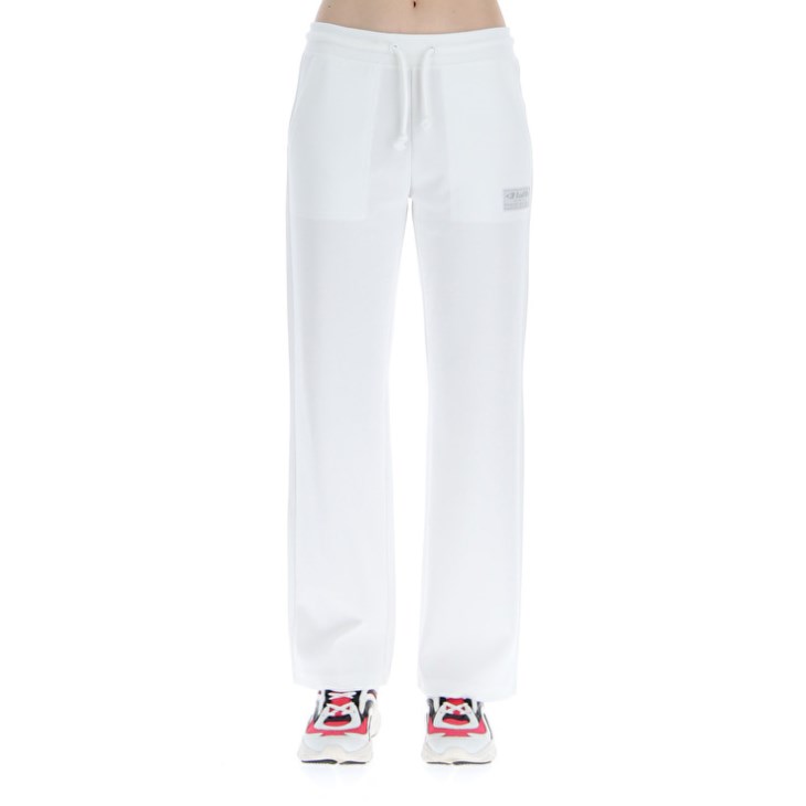 Women Lotto Athletica Due W IV Joggers PL Pants White | EA643434R2