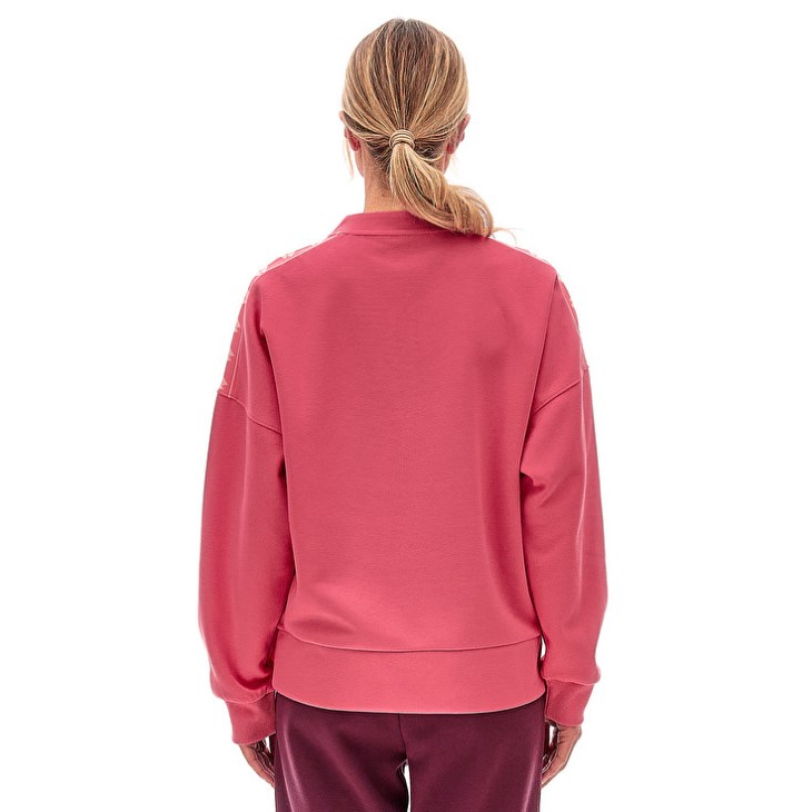 Women Lotto Athletica Due W VI Hz Sweatshirt Rose | MY794009E3