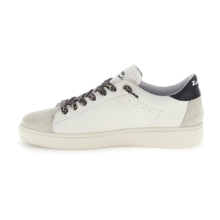 Women Lotto Autograph Leo Lace W Sneakers White / Gold | AR377487N3