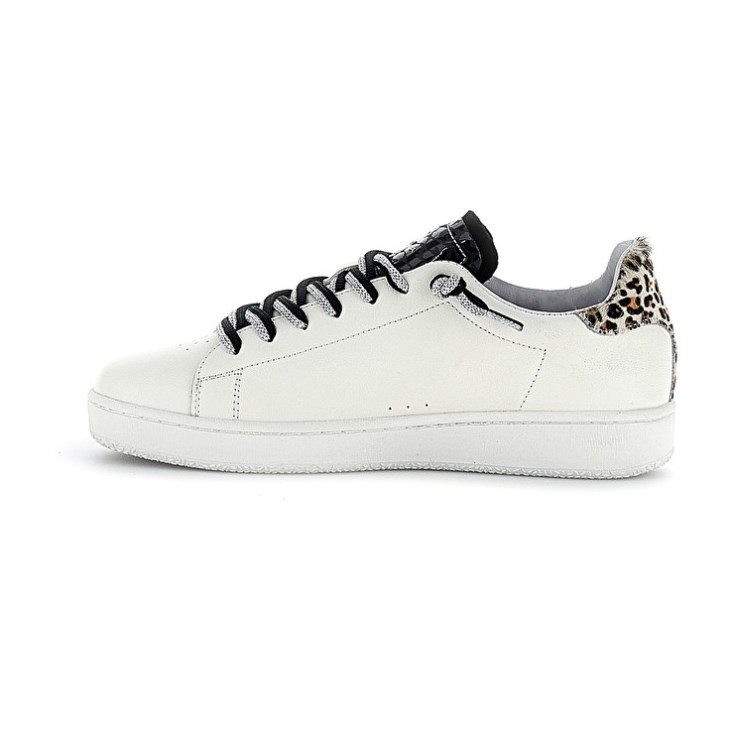 Women Lotto Autograph Leopard W Sneakers White / Black / Brown | WD685058Q8