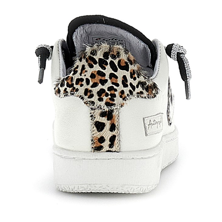 Women Lotto Autograph Leopard W Sneakers White / Black / Brown | WD685058Q8