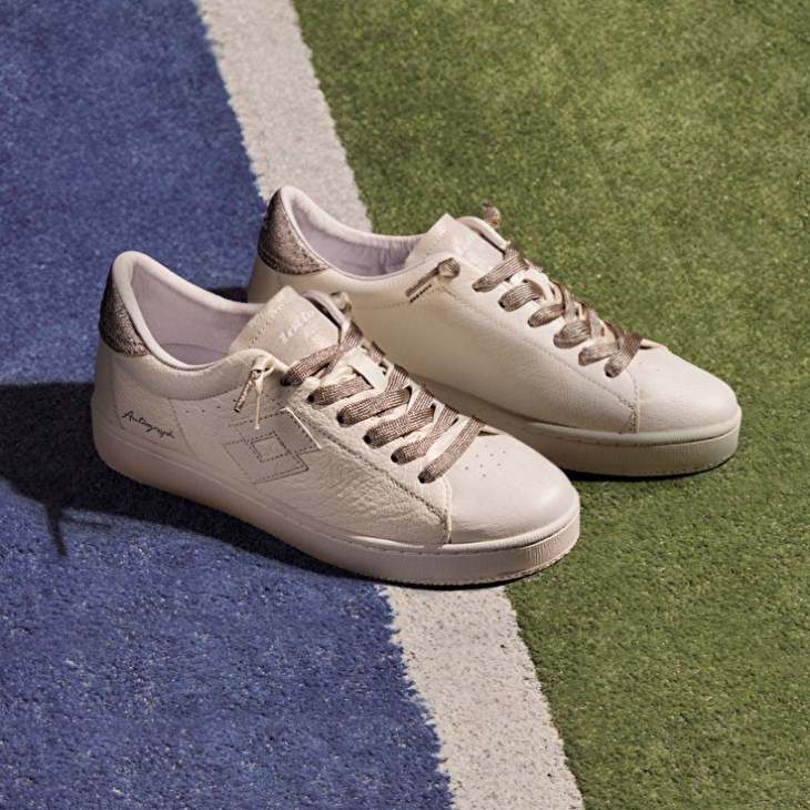 Women Lotto Autograph Pearl W Sneakers White / Gold | JQ248354Q9