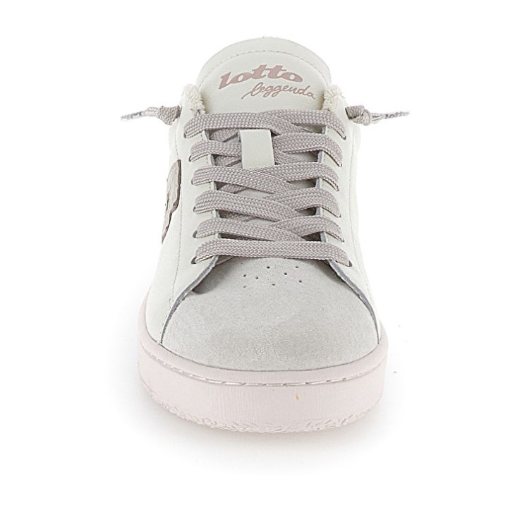 Women Lotto Autograph Suede W Sneakers White / Silver | MT208910W3
