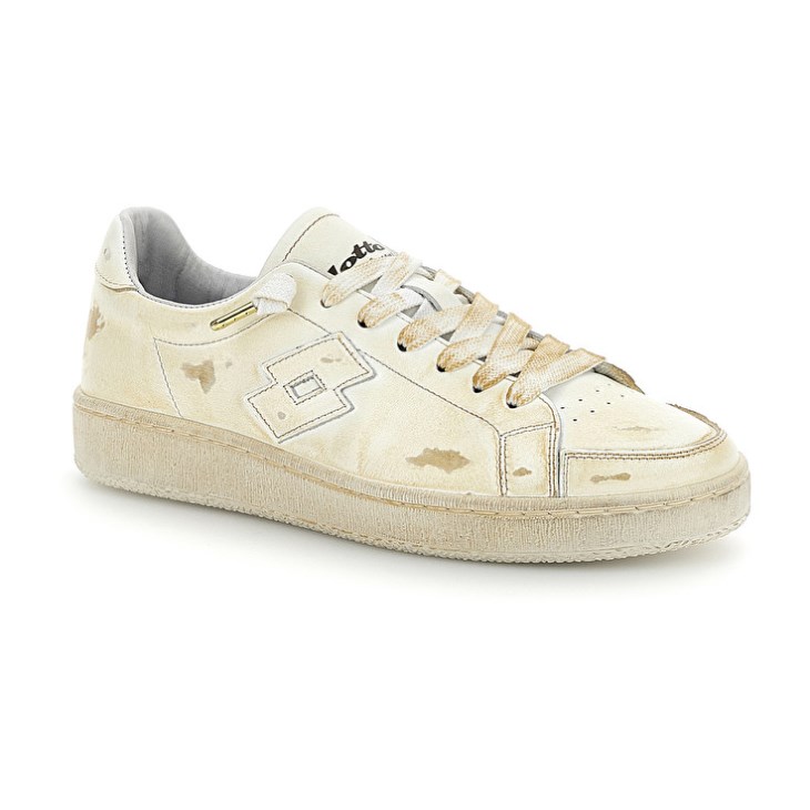 Women Lotto Autograph W 50 YRS Sneakers Cream | WY622022N9
