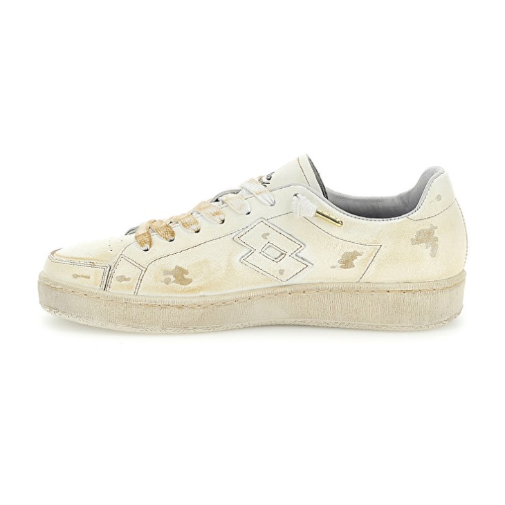 Women Lotto Autograph W 50 YRS Sneakers Cream | WY622022N9