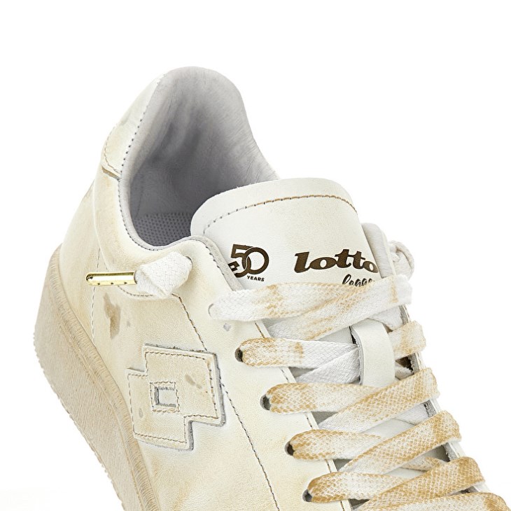 Women Lotto Autograph W 50 YRS Sneakers Cream | WY622022N9