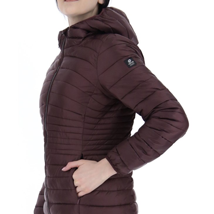 Women Lotto Bomber Cortina W III Pad PL Jacket Dark Red | GD529342K4