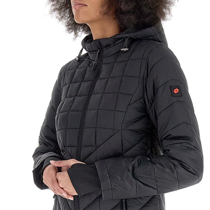 Women Lotto Bomber Cortina W IV HD Jacket Black | AD893869I8