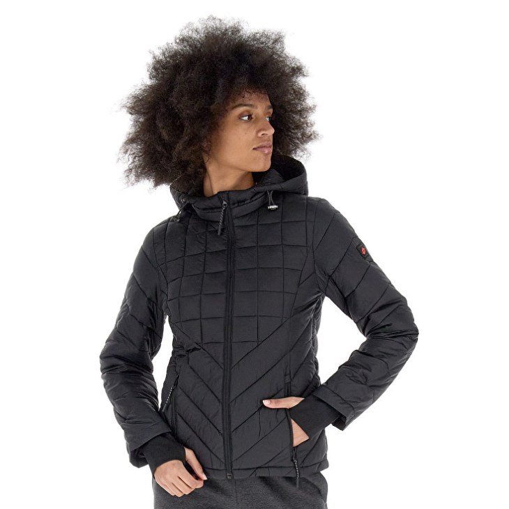 Women Lotto Bomber Cortina W IV HD Jacket Black | AD893869I8