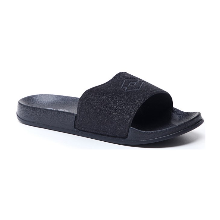 Women Lotto Gaya W Slides Black | SF309610Z3
